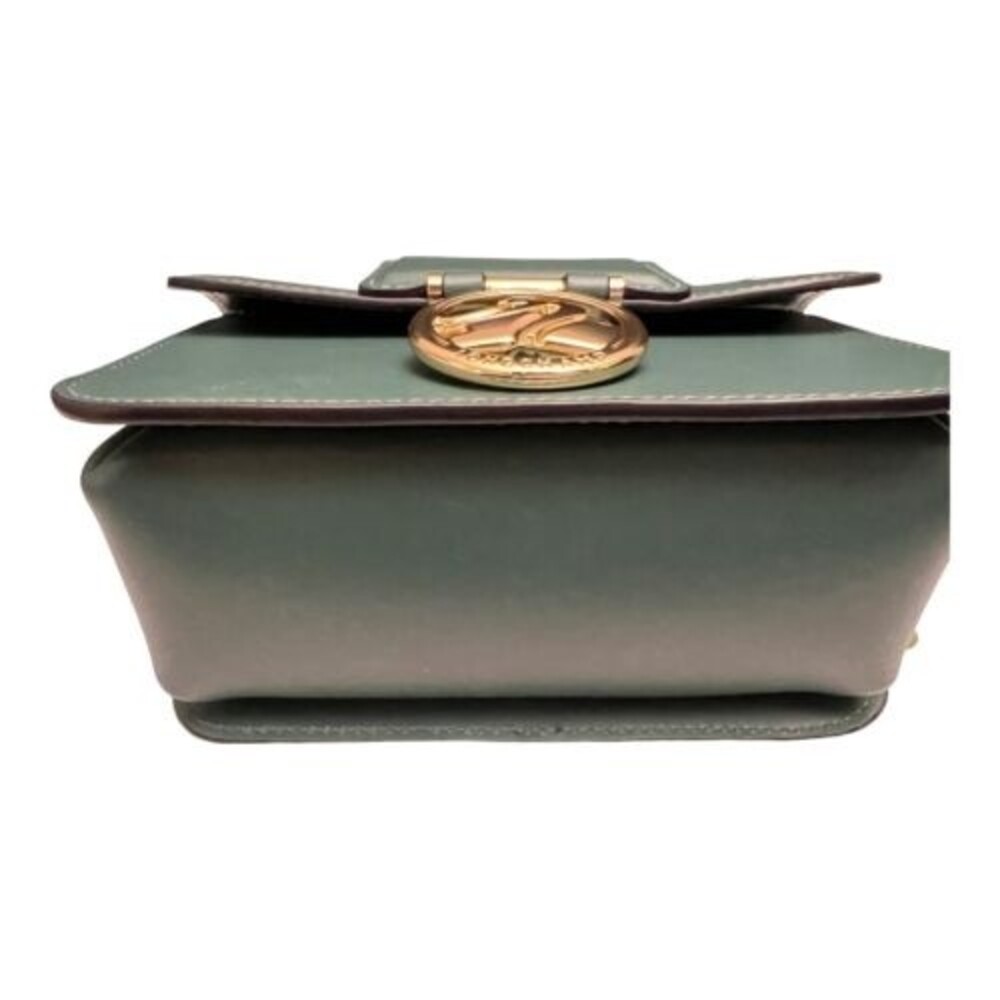 Longchamp Small Box Trot Crossbody Green Boxtrot Leather Handbag New $595 - Picture 13 of 14